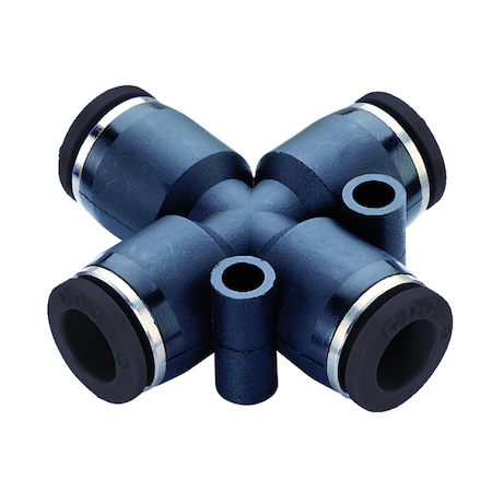 Technifit Fitting, PTC, Union Cross, 3/8" PZA3/8